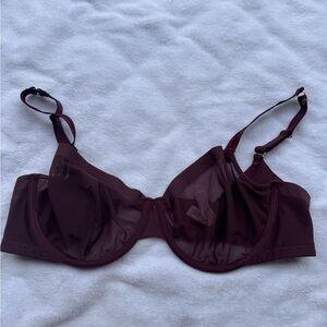Auden Deep Maroon Underwire Bra